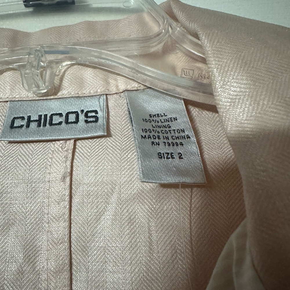 Chico's Delicate Ruffled Constance Jacket - Picture 15 of 16
